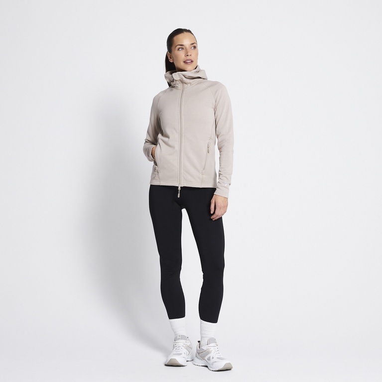 Functional hoodie "Vegby" Beige